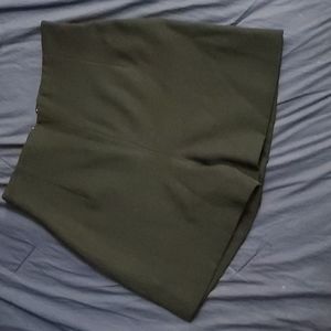 Vtg Black high waisted Moschery wool shorts sz 2